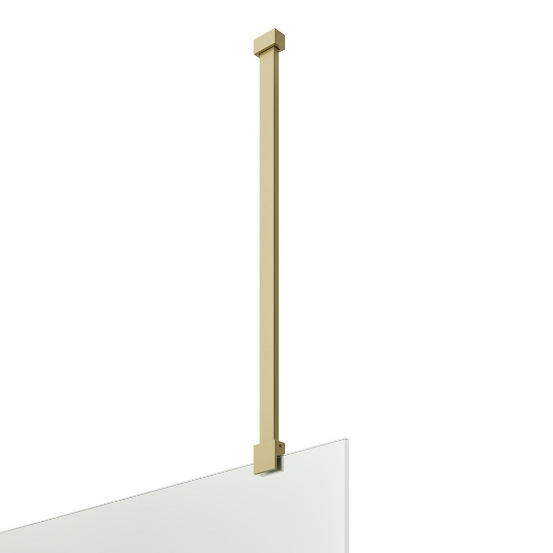 ceiling_support_bar_brushed_brass_co_1 Emmi Wetroom Panel Ceiling Adaption Bracket - Image 1