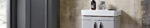 Compass Wall Hung Unit 600mm - Grey