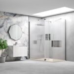 Emmi Wetroom Wall Profile & Bracing Bar Kit - Gun Metal