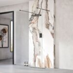 Emmi Wetroom Wall Profile & Bracing Bar Kit - Black