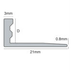 ESP PVC Straight Edge Trim Follow-up