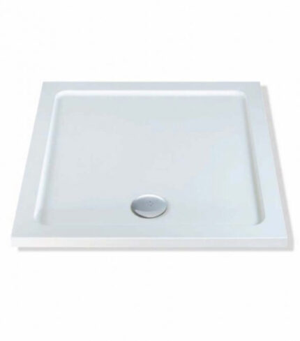 Slip Resistant White Shower Tray