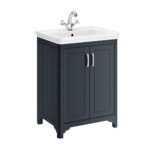 Westminster Floor Mounted Unit - 600mm, Dark Grey Matt